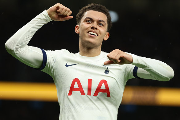 Brennan Johnson struck late to deliver Tottenham a 2-1 win over Brighton.