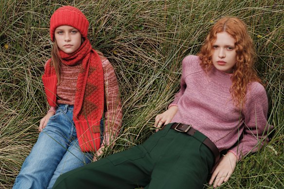 The fully-traceable Victoria Beckham x The Woolmark Company capsule collection features knitwear for women and children.