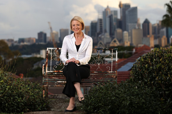 Kristina Keneally after losing the election in Fowler.