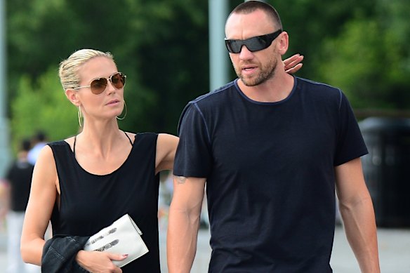 Heidi Klum and Martin Kirsten in New York in 2013.