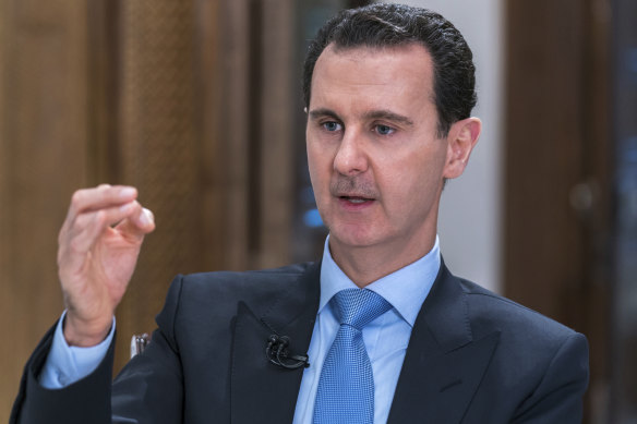 Deposed Syrian president Bashar al-Assad.