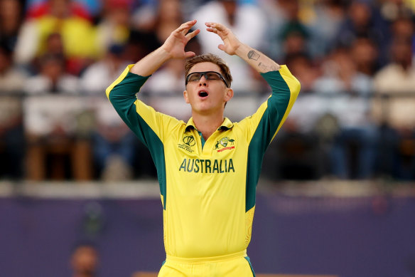 Despite suffering aches and illness, Adam Zampa is the second-highest wicket-taker in the World Cup.