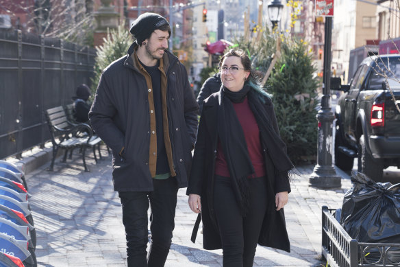 Jade Ritchie moved to New York City with her husband Matthew in July.