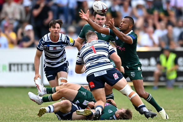 Kurtley Beale in action for Randwick in March. 