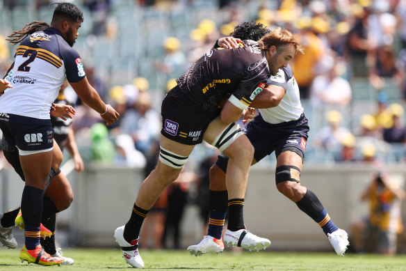 Izack Rodda returned to contact training for the Western Force last week.