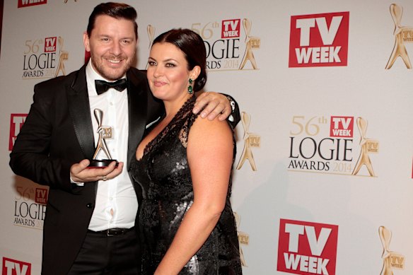 Manu Feildel and Karen Martini won a Logie for Most Popular Reality Program in 2014.