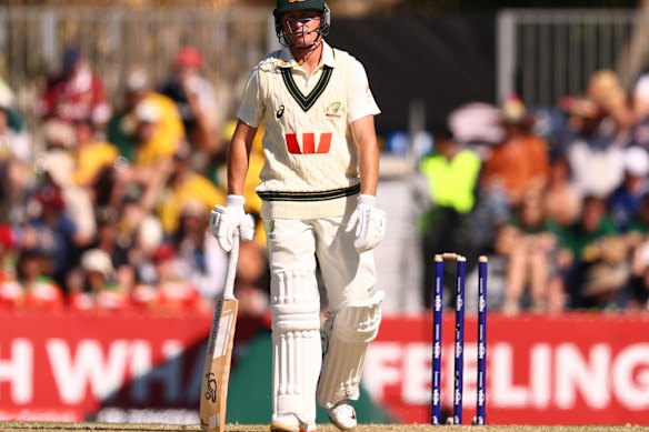 Marnus Labuschagne’s wretched run of form continues.