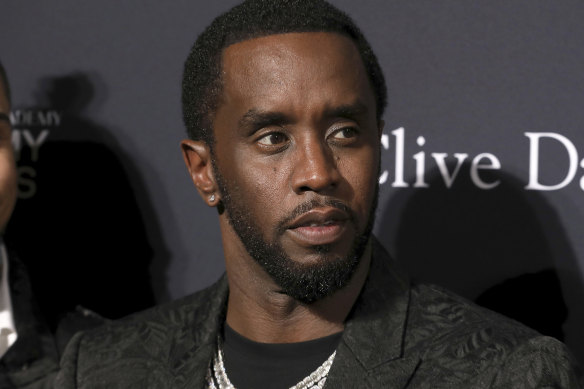 Sean Combs at the Beverly Hilton Hotel in 2020. 