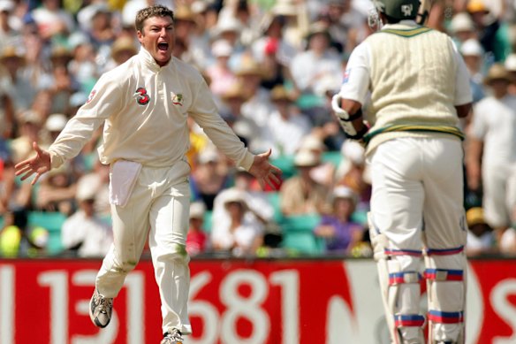 Stuart MacGill played 44 Test matches for Australia.