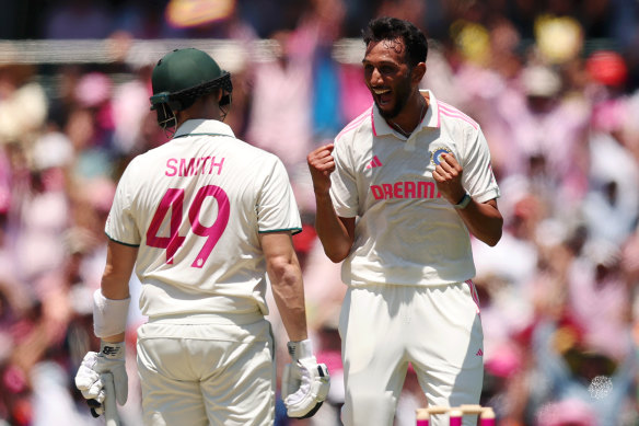 Steve Smith falls one short of 10,000 Test runs.
