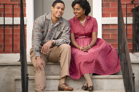 Ray Fisher and Adrienne Warren in Women of the Movement.