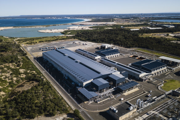 The Sydney Desalination Plant in Kurnell has been reactivated.