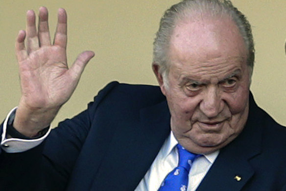 Spain's former King Juan Carlos last year.