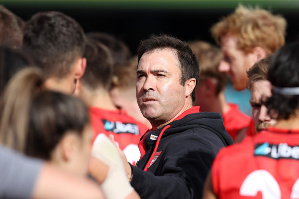 Brad Scott is not a fan of changes to the AFL finals system.