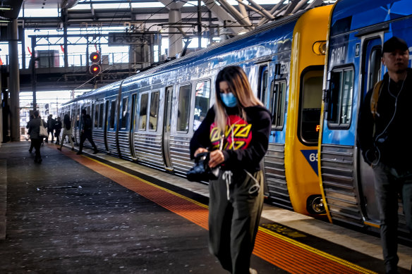 Many thousands more people are catching public transport around Victoria this week.