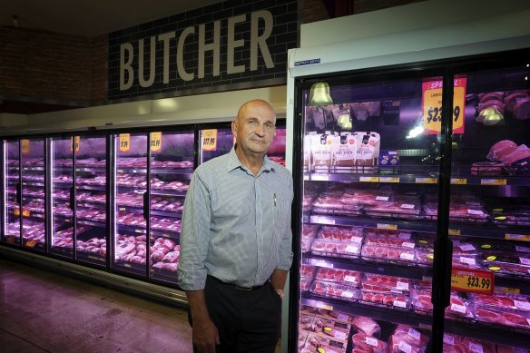 IGA owner Neal Morgan says his store has been targetted by meat thieves.