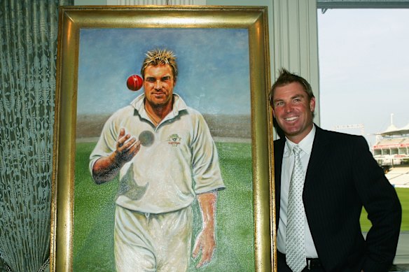 In 2005, a portrait of Shane Warne was added to the Long Room gallery.