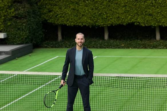 Bobbi founder Nick Bell promotes himself as a business and wellness guru.