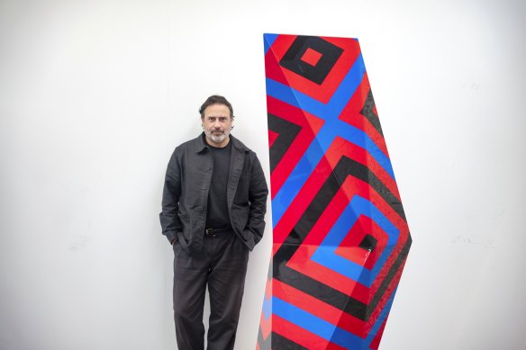 The work of artist Reko Rennie will be the focus of a retrospective at the NGV later this year. 