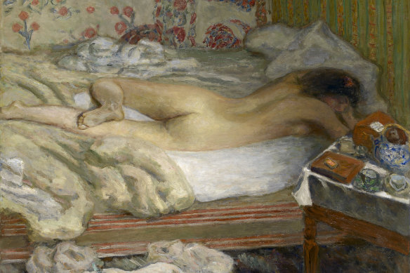 Pierre Bonnard, Siesta (La Sieste) 1900 (detail).