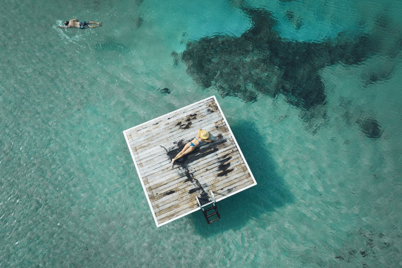 Laid-back at Lord Howe Island.