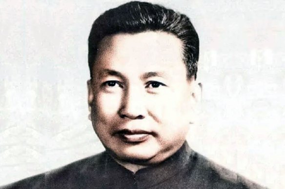 Khmer Rouge dictator Pol Pot in about 1978.