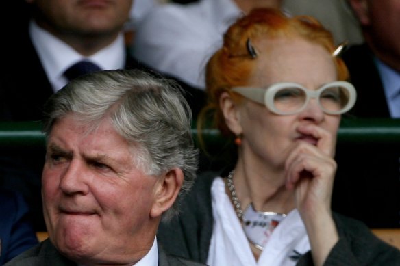 Westwood at Wimbledon in 2006.