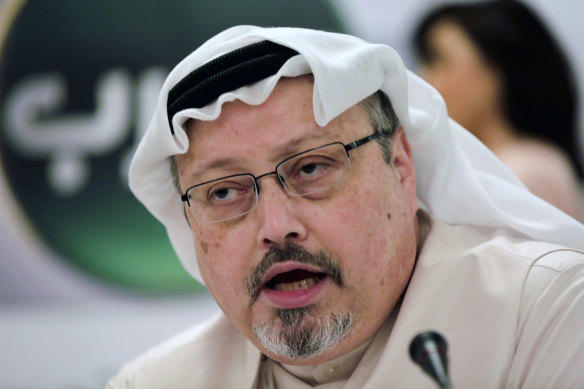 Jamal Khashoggi died at the Saudi consulate in Istanbul last year.