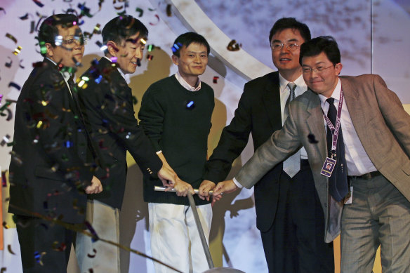 Alibaba CEO Jack Ma in 2005. 