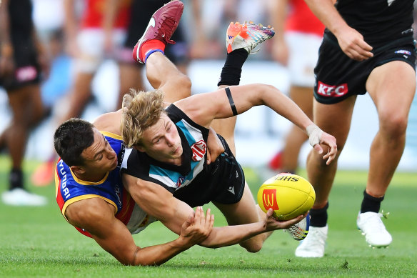 Much was expected of the Brisbane’s much-hyped midfield unit, but the Lions were humbled by Port Adelaide in their season opener last Saturday.