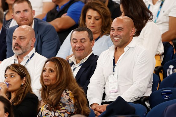 At the 2020 Australian Open. Tennis Australia boss Craig Tiley credits Delia with much of the impetus behind the event’s showcasing of Melbourne food.