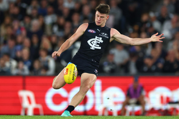Sam Walsh was exceptional in his return from a back injury