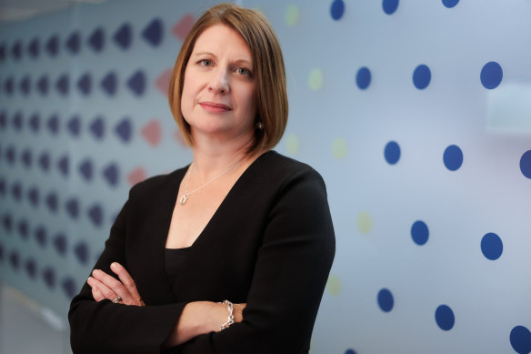 Telecommunication Industry Ombudsman Cynthia Gebert. 