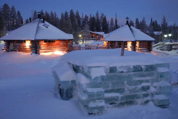 Saunas area a part of daily life in Finland.