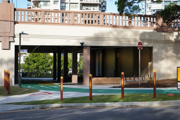 The new underpass connects Main Street and Deakin Street.