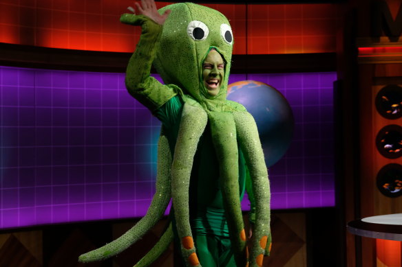 Michael Ward’s The Kraken is arguably the only dancing octopus to have appeared on Australian TV.