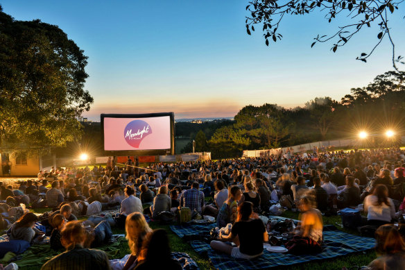 Moonlight Cinema’s al fresco movie season continues to the end of March In Melbourne, Sydney and Perth.
