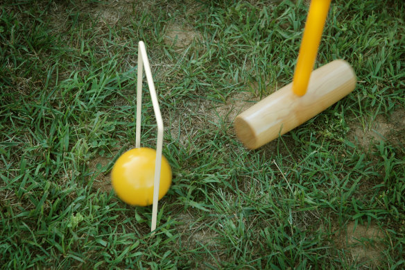 Physical strength plays a larger role in golf croquet than the traditional game.