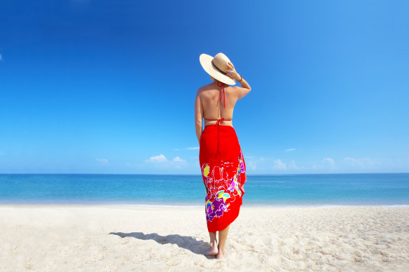 The humble sarong: Arguably more useful than a Swiss army knife.