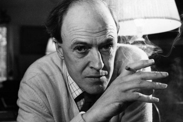 British author Roald Dahl wrote books including Charlie and the Chocolate Factory, The Twits, Matilda, The Witches and The BFG.