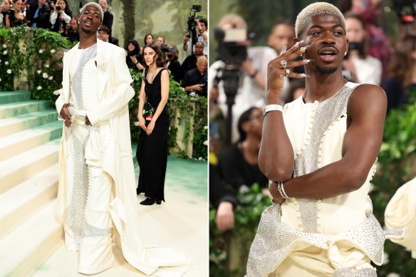 Lil Nas X in Luar at the Met Gala.