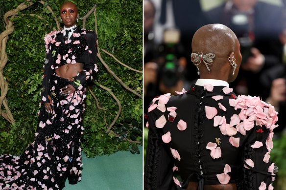 Punk princess … Cynthia Erivo in Thom Browne.