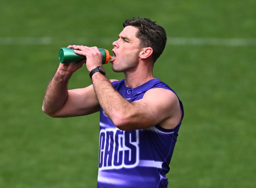 Tom Hawkins is unlikely to play unless there’s an injury. 