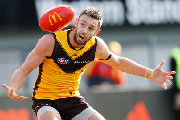 Jack Gunston is contemplating a trade to the Brisbane Lions.