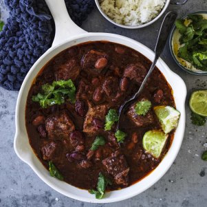 ***EMBARGOED FOR GOOD FOOD, JUNE 25/19 ISSUE***
Jill Dupleix recipe: The ultimate chile con carne.
Photograph by WilliamÂ MeppemÂ (photographer on contract, no restrictions)