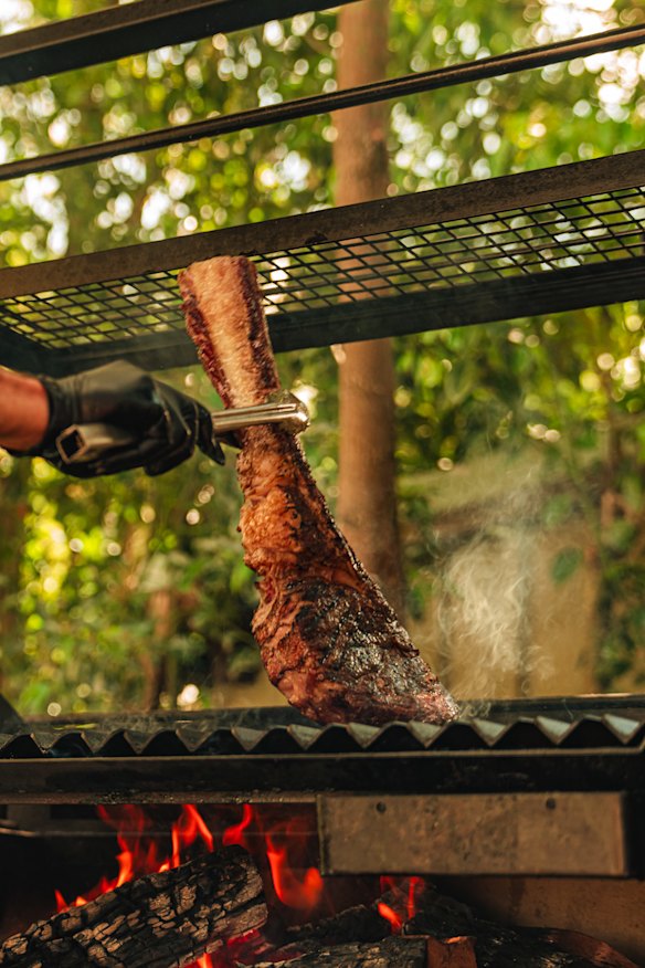 Wagyu rib eye delmonico. 