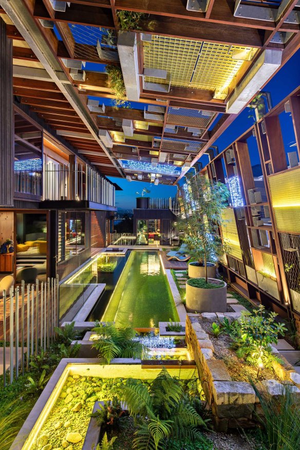 The property won last month’s Australian Sustainability Award for best new house.