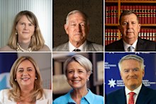 Some of the Australia Day honours recipients for 2026. Clockwise from top left: Maile Carnegie, Graham Bradley, Andrew Bell, Mathias Cormann, Kristina Keneally, Annastacia Palaszczuk. 