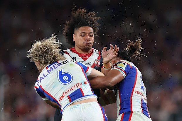 Naufahu Whyte, Roosters için büyük bir performans sergiledi.