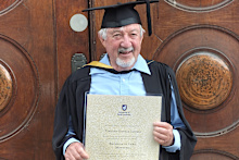 Tim’s most recent degree was completed at 75, and he hasn’t looked back.
